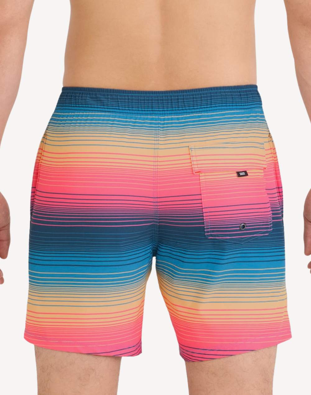 Hazy Stripe Oh Buoy 18 Swim Trunk