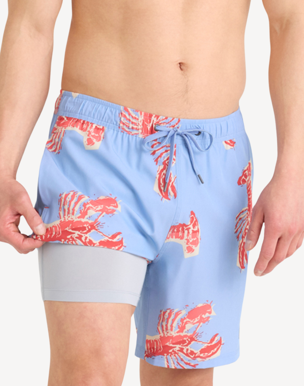 Lobster Boil Oh Buoy 18" Swim Trunk