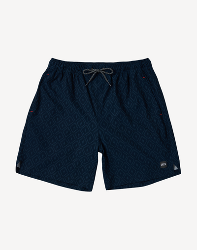 Multi Sport 2n1 18" Short#color_ikat-check-navy