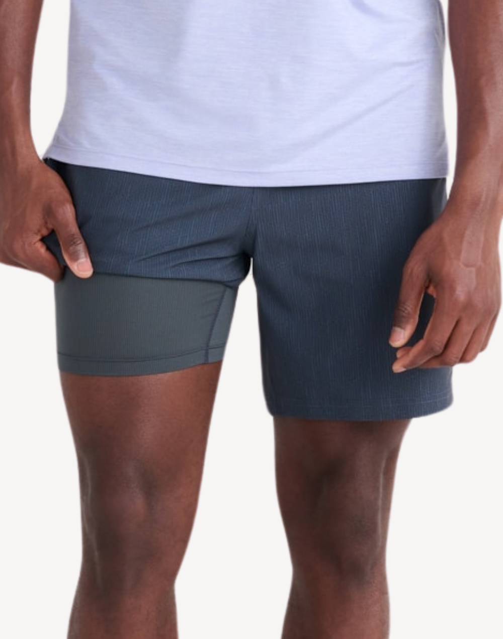 Multi Sport 2n1 18" Short#color_stration-slub-black