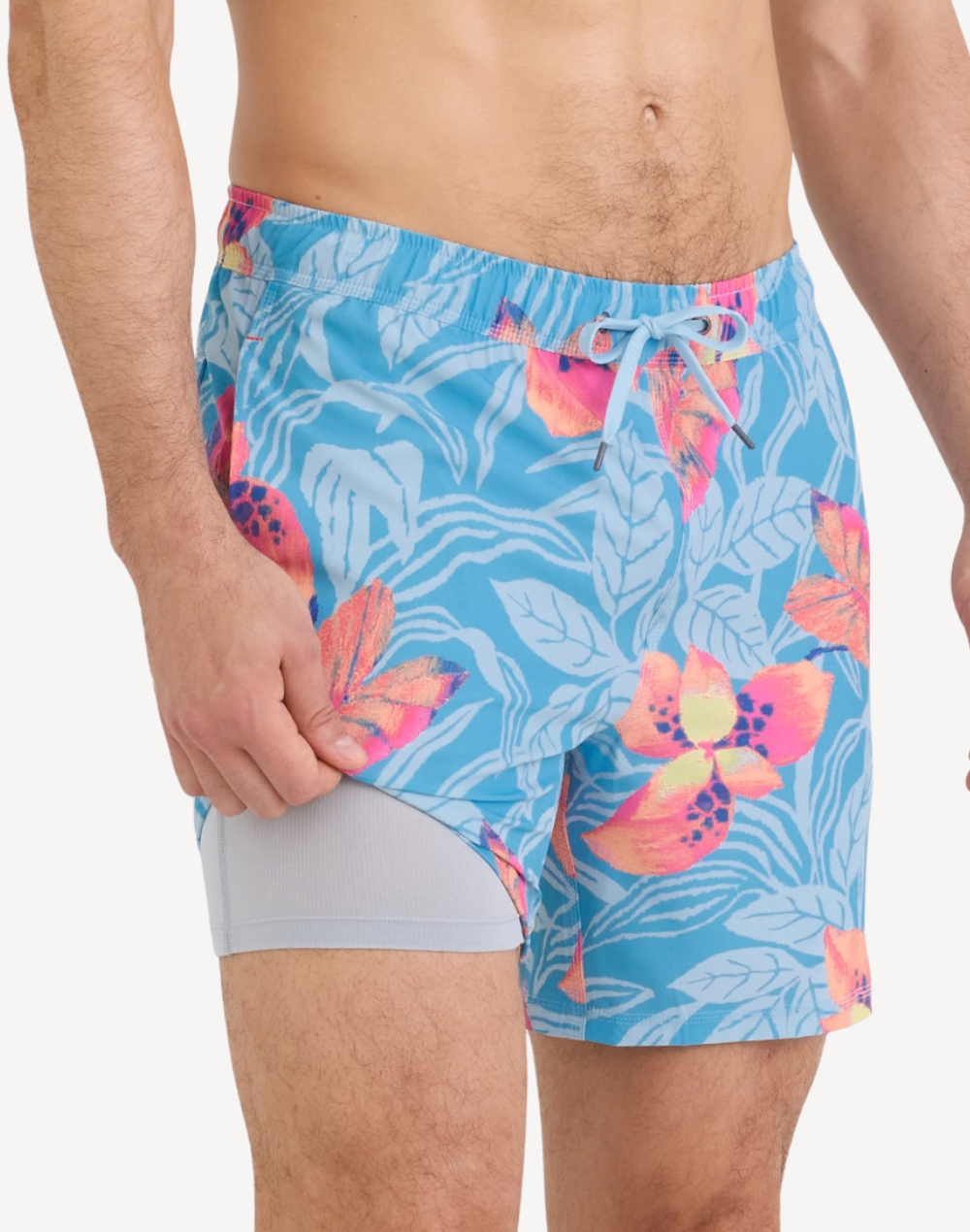 Nocturnal Orchid Oh Buoy 18 Swim Trunk