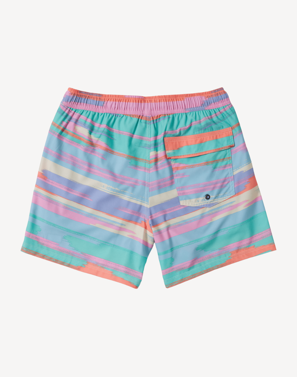 Oh Buoy 2n1 5" Swim Trunk#color_abstract-stripe-multi