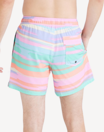 Oh Buoy 2n1 5" Swim Trunk#color_abstract-stripe-multi