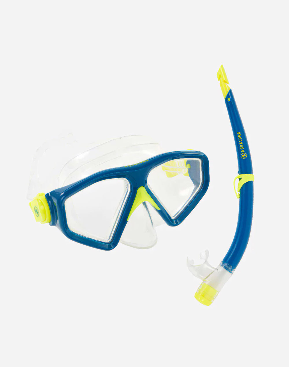 Saturn Snorkel Mask Set#color_transparent-blue