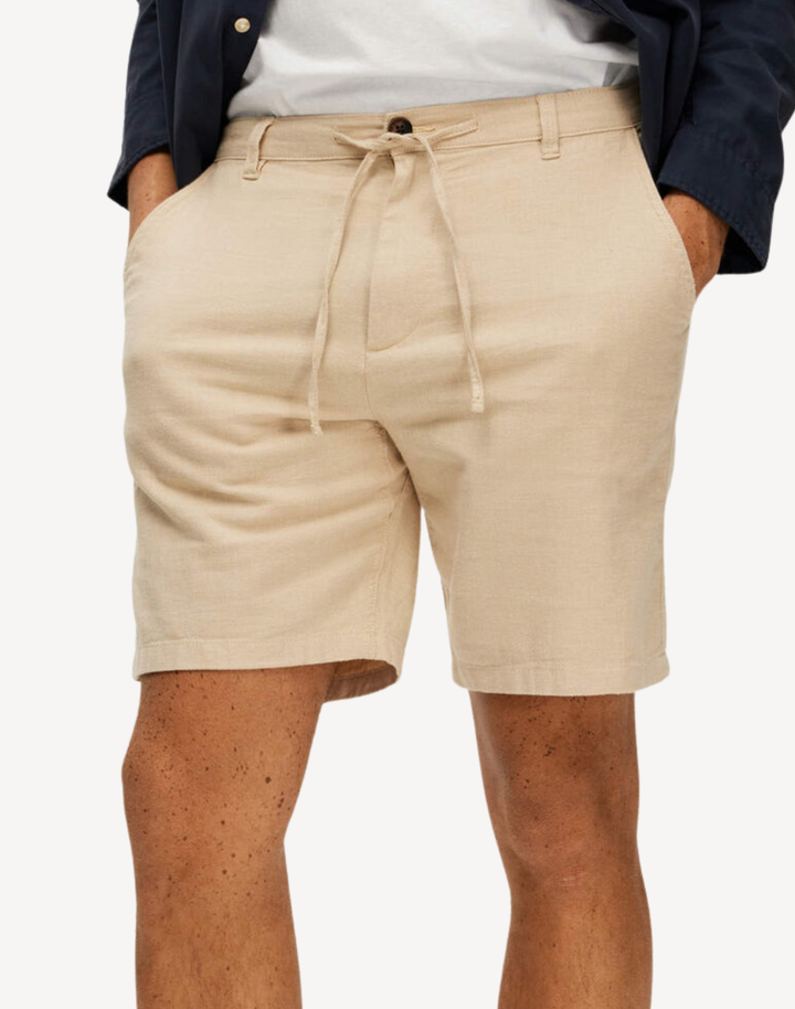 Brody Linen Blend Shorts