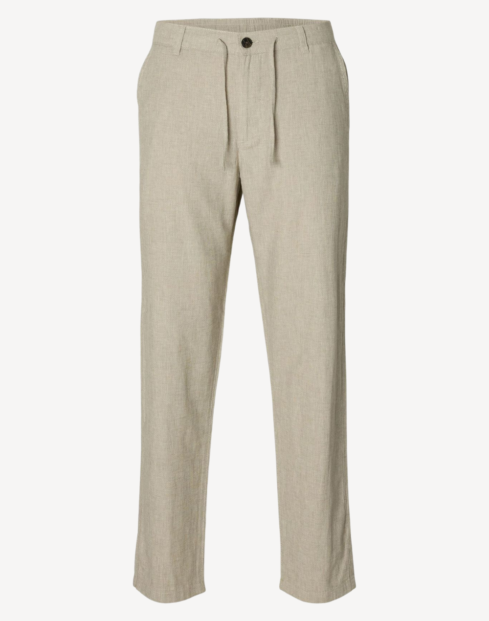Brody Tapered Linen Blend Trousers