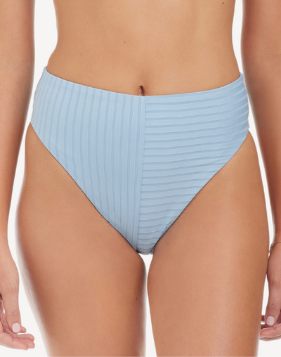 Refresh Rib High Leg High Waist Bikini Bottom#color_refresh-blue-chateau