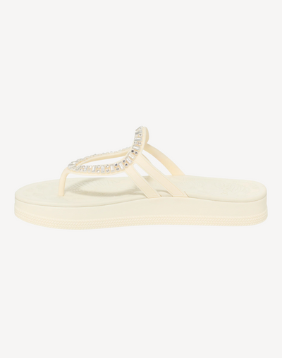 Women's Sunshine Gem Sandal#color_sunshine-white