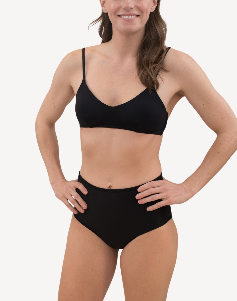 Period Swimwear High Waist Bikini Bottoms