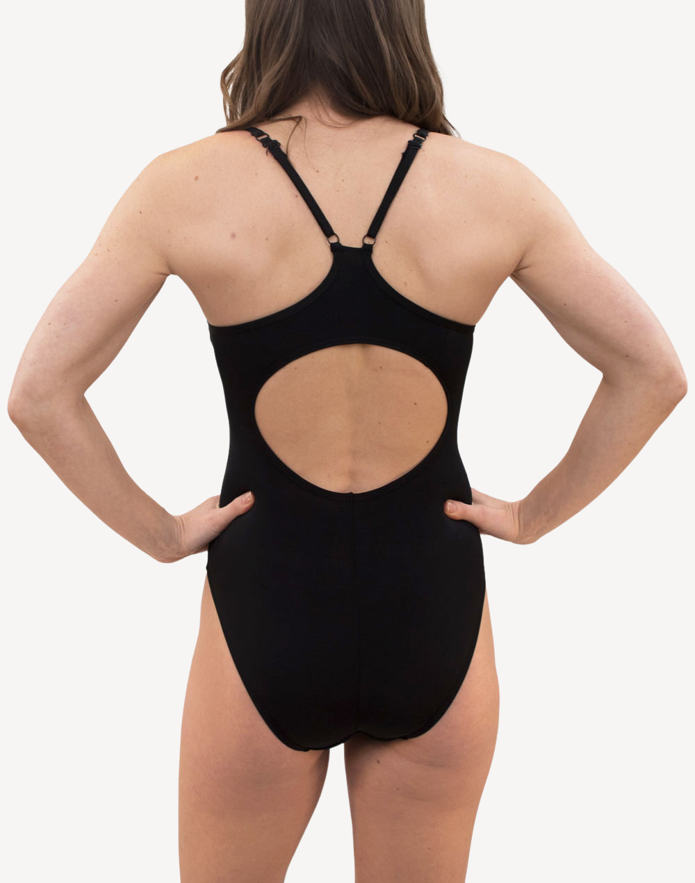 Period Swimwear Womens One Piece Savvi Wear Black 3XS