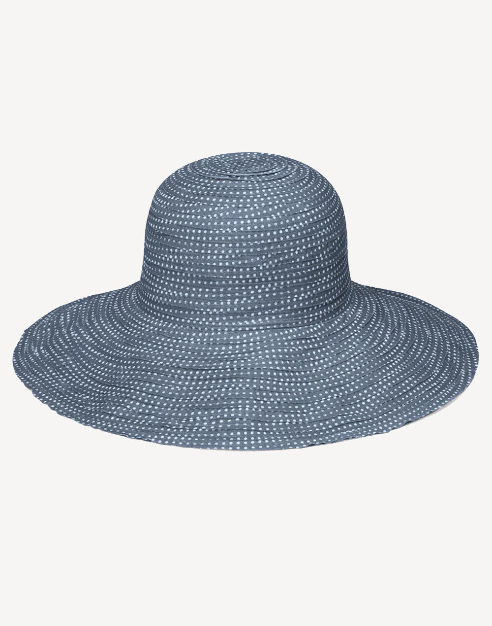 Women's Scrunchie UPF 50 Hat#color_scrunchie-slate-blue-white