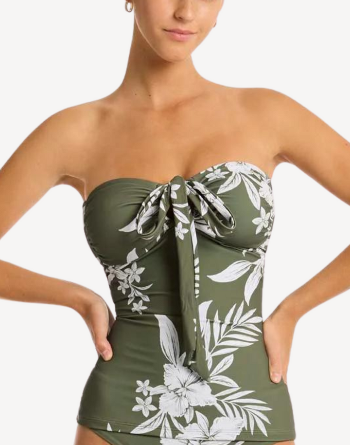 Aloha Halter Bandeau Tankini Top