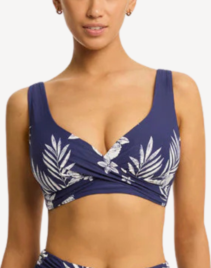 Aloha Multifit Cross Front Bikini Top