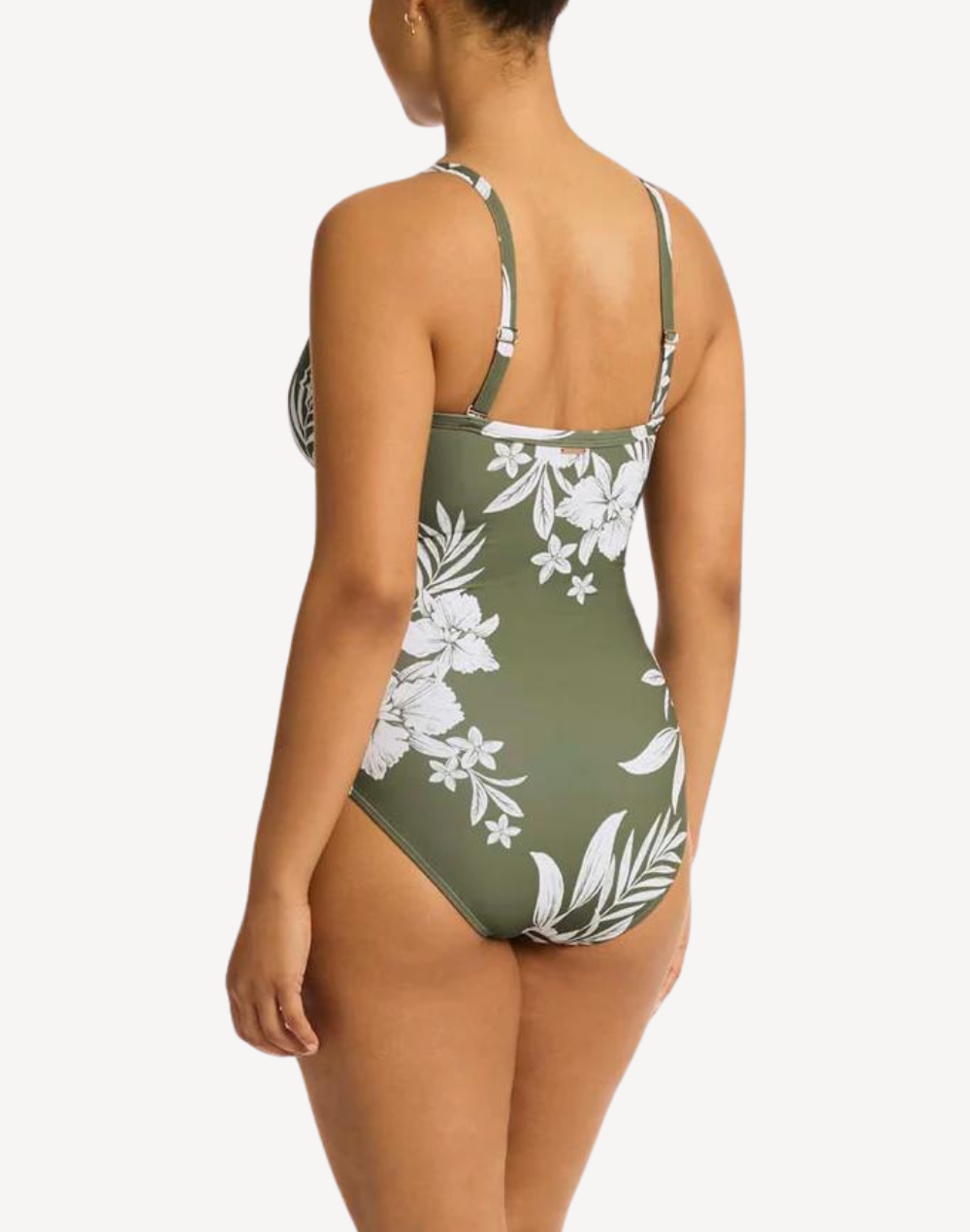 Aloha Tie Front DD/E One Piece Swimsuit