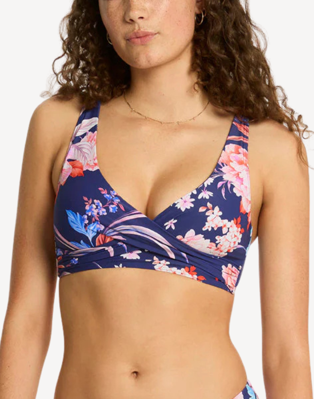 Indochine Cross Front Multifit Bikini Top#color_indochine-french-navy