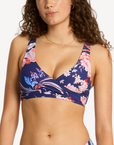 Indochine Cross Front Multifit Bikini Top#color_indochine-french-navy