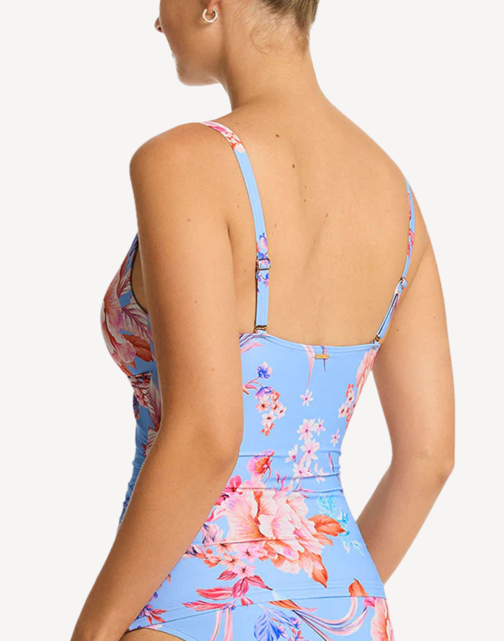Indochine Cross Front Multifit Tankini Top#color_indochine-light-blue