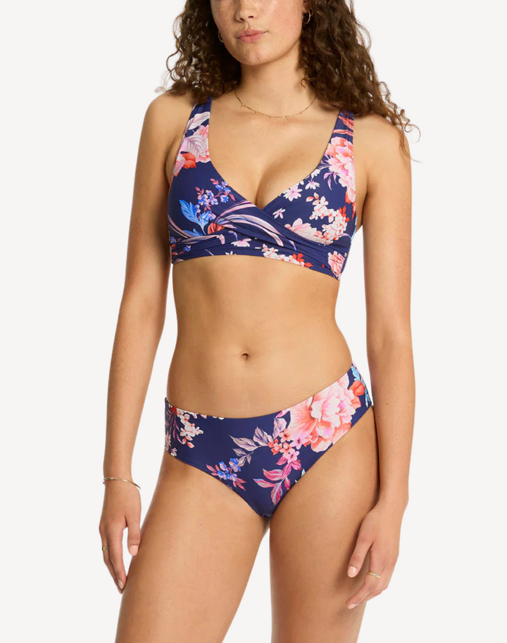 Indochine Mid Rise Bikini Bottom