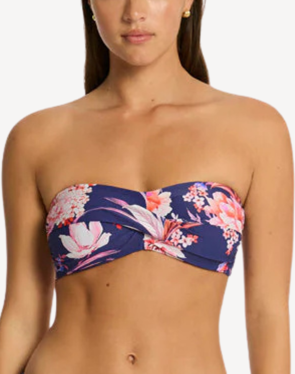 Indochine Twist Bandeau Bikini Top