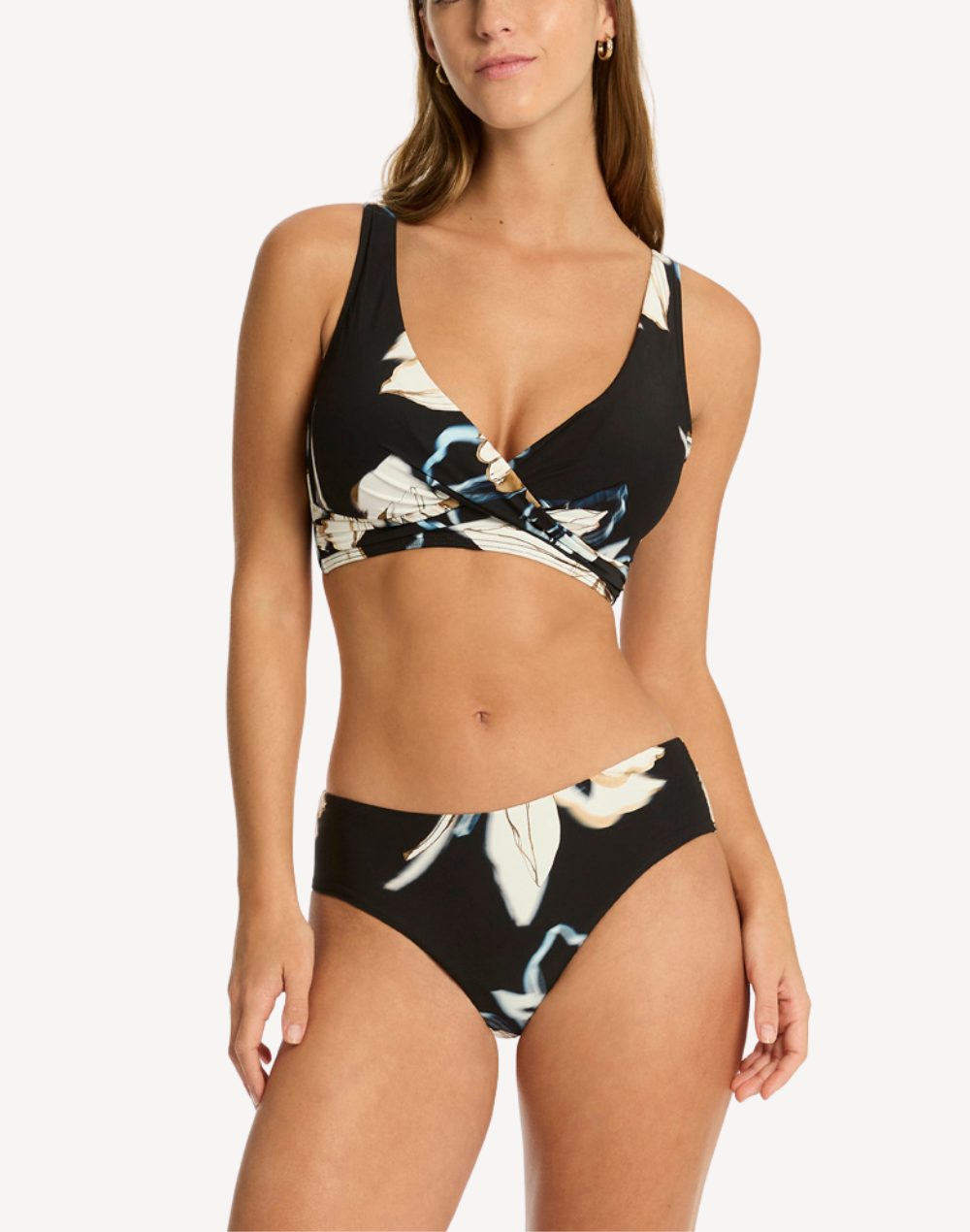 La Luna Mid Rise Bikini Bottom