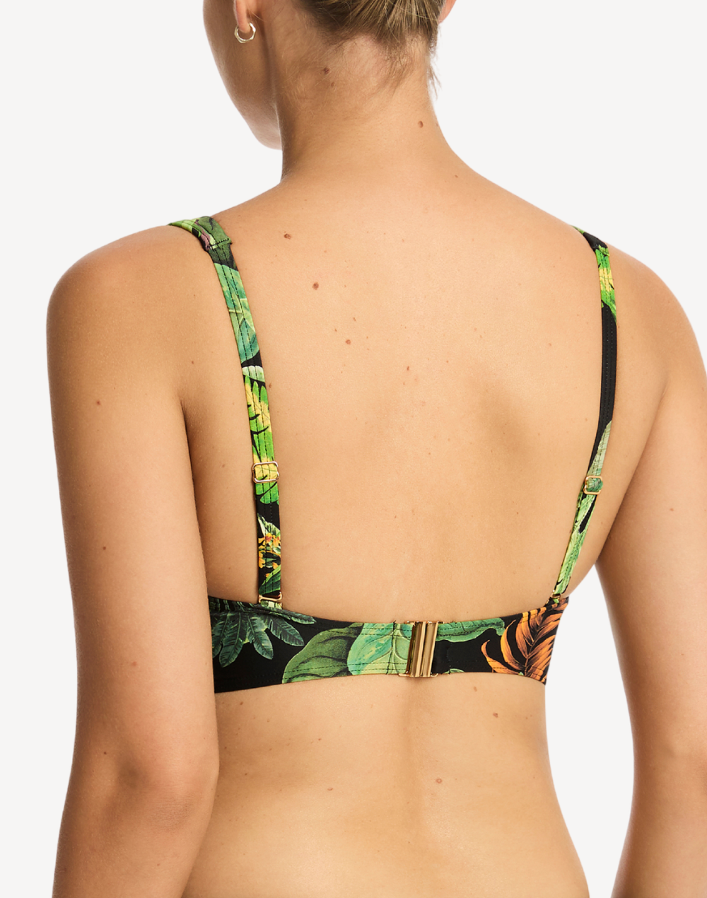 Lotus Cross Front Bikini Top