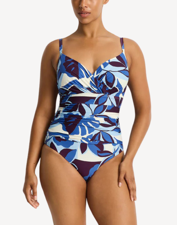 Rumba Wrap Front DD/E Cup One Piece Swimsuit