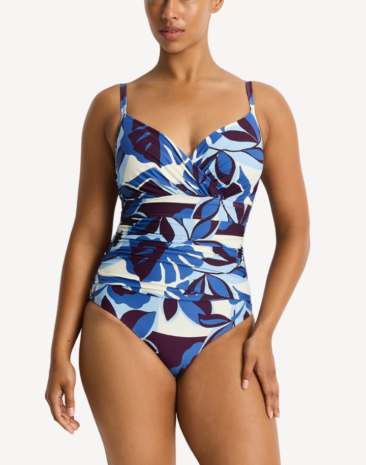 Rumba Wrap Front DD/E Cup One Piece Swimsuit