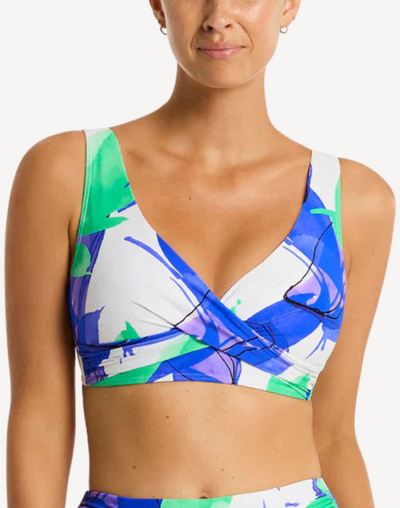 Sublime Cross Front Multifit Bikini Top#color_sublime-cobalt