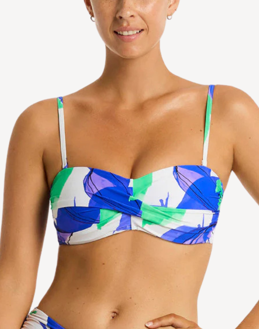 Sublime Twist Bandeau Bikini Top