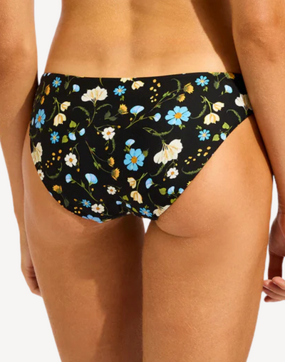 Modern Romance Hipster Bikini Bottom#color_modern-black