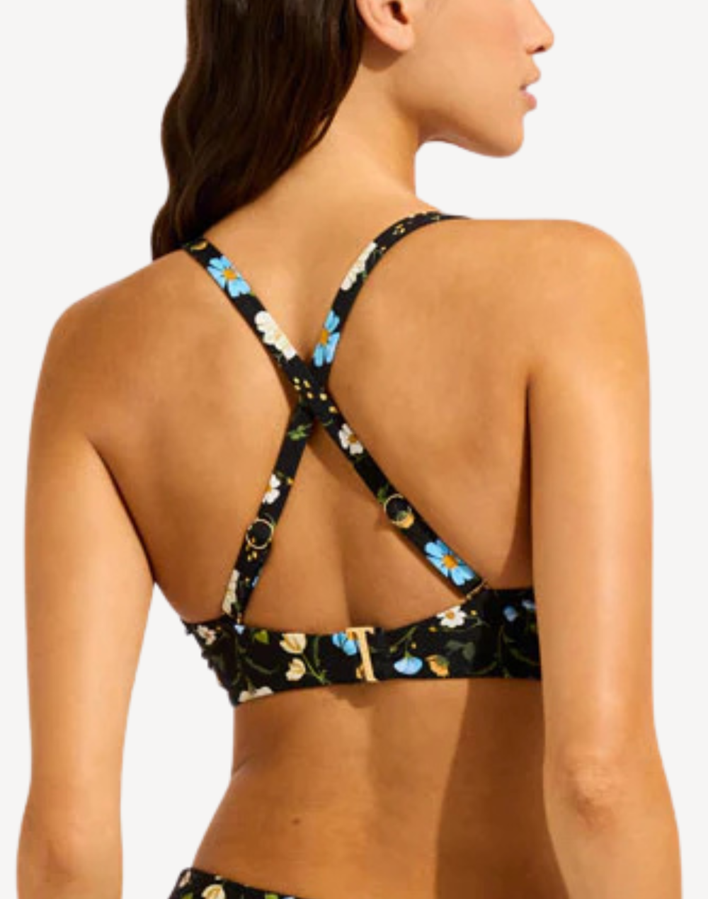 Modern Romance Wrap Front F Cup Bikini Top
