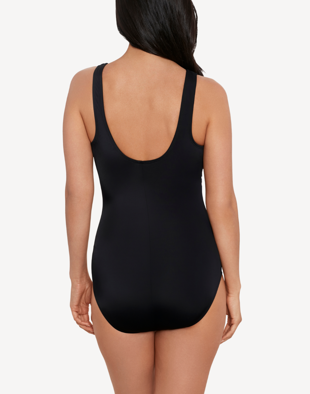 Perfect Bubbles High Neck One Piece#color_perfect-black-white