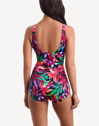 Secret Jungle Girl Leg Polyester One Piece#color_secret-jungle-multi