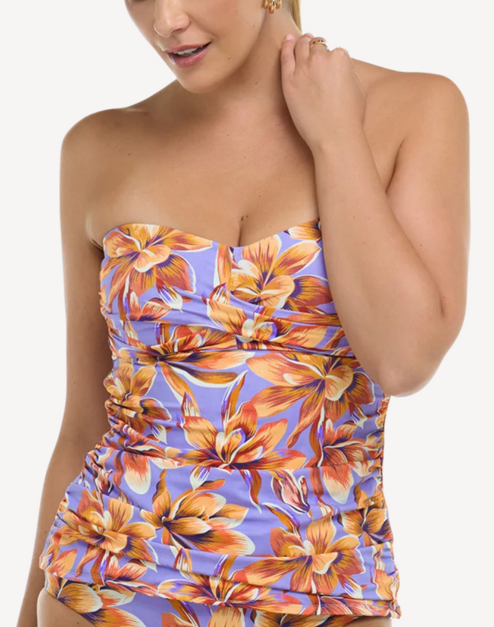 Bella Vista Victoria Bandeau Tankini Top