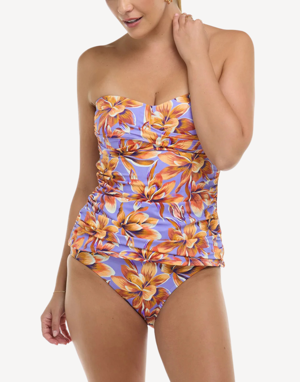 Bella Vista Victoria Bandeau Tankini Top