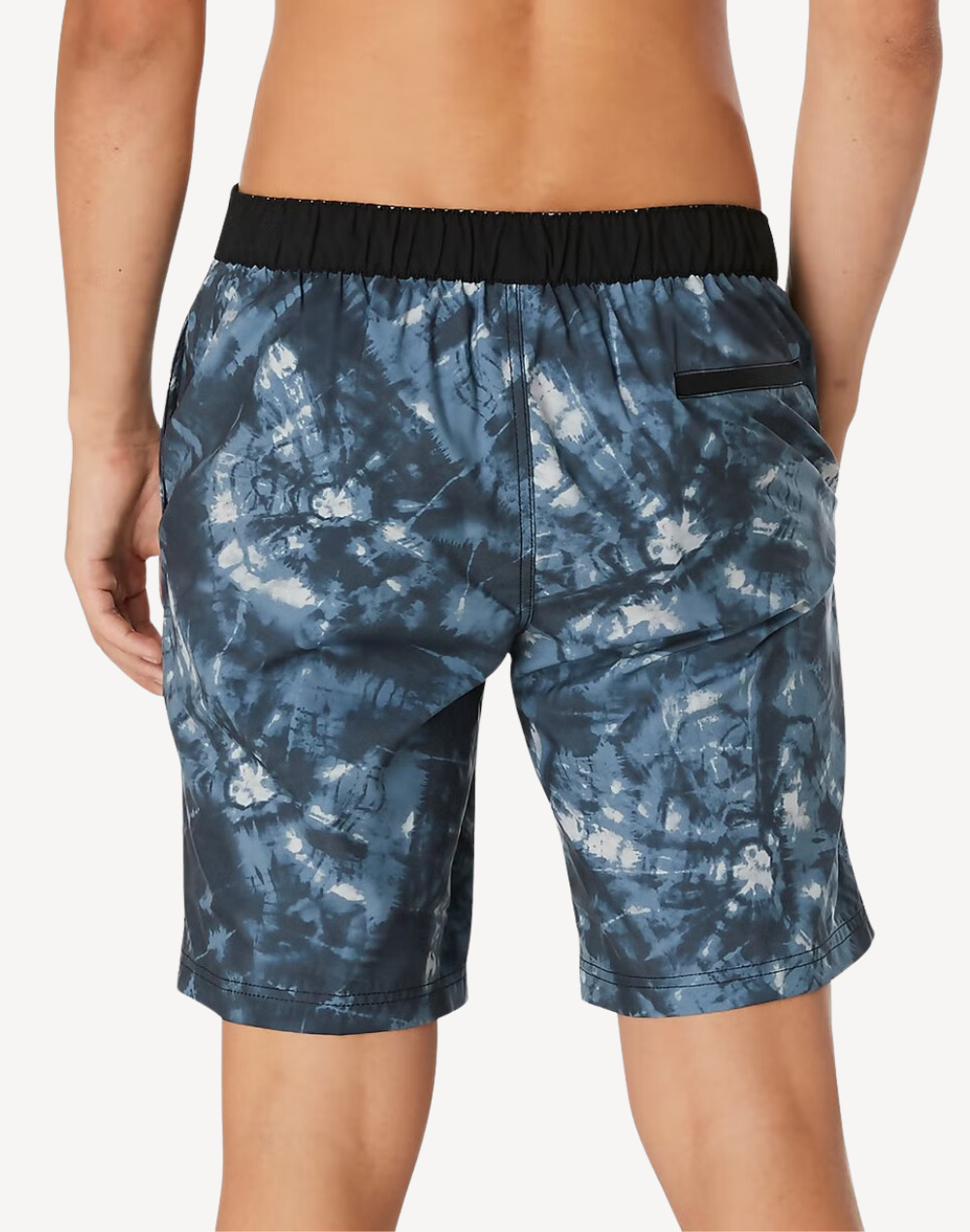 Basal Tie Dye Bondi Basin 20 Swim Trunk#color_basal-monument-grey