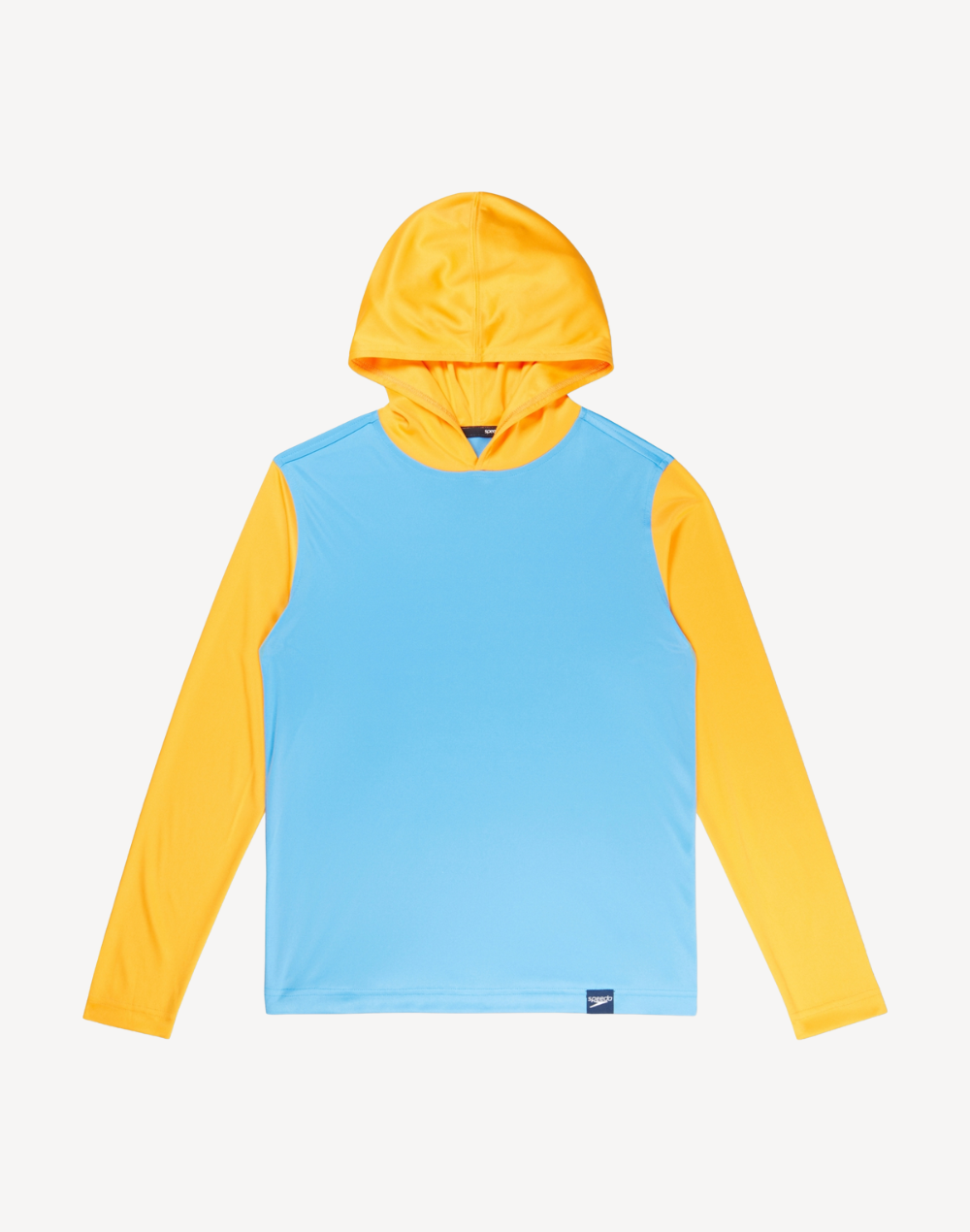 Boys Hooded Swim Tee#color_hooded-mandarine-peel