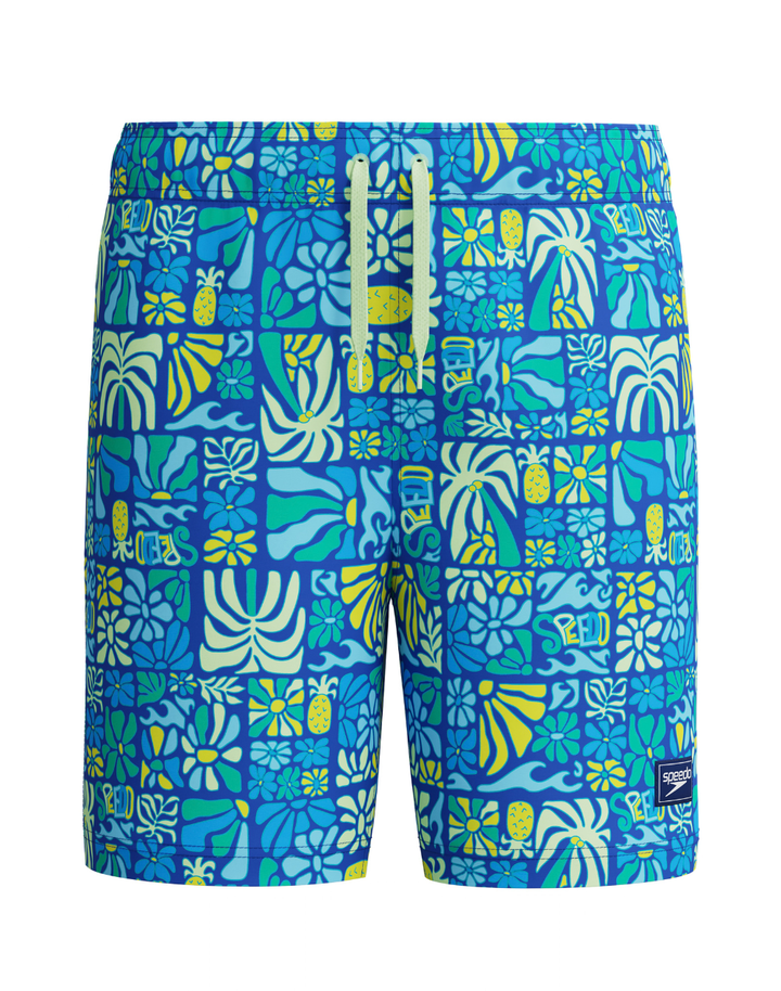 Boys Print 15 Swim Trunk