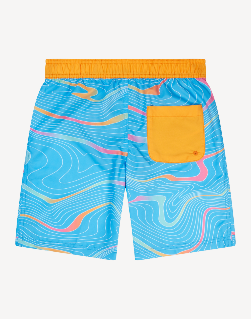 Boys Print 17" Boardshort#color_print-mandarin-peel