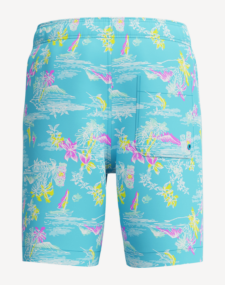 Boys Print Redondo 15" Swim Trunk