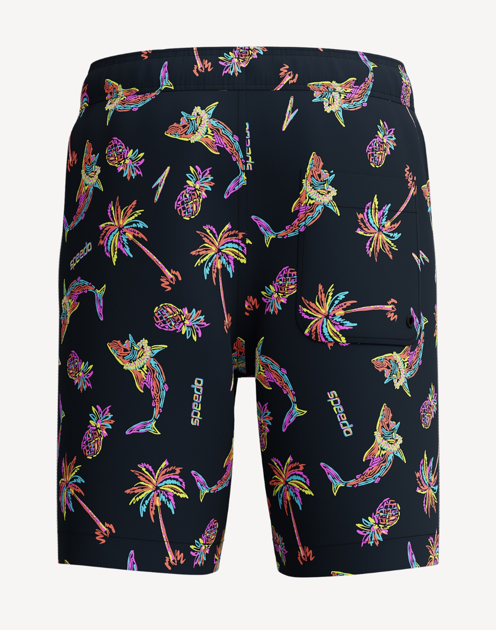 Boys Printed Redondo 15" Swim Trunk