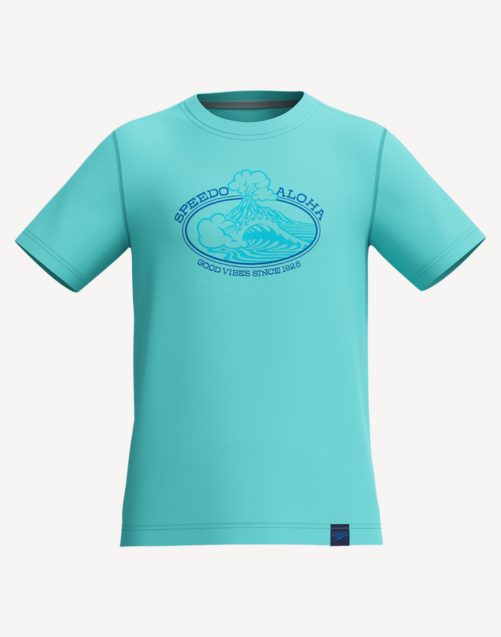 Boys Short Sleeve UPF 50 Swim Shirt
