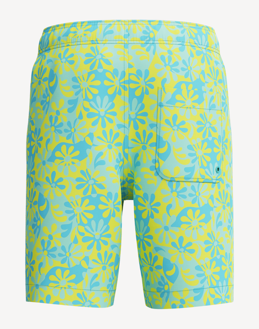 Boys Wavy Daisy Redondo 15" Swim Trunk