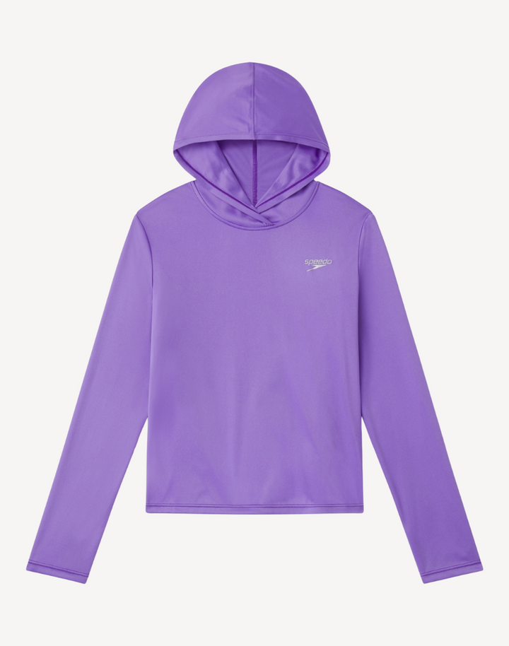 Girls Hooded UPF 50 Swim Shirt