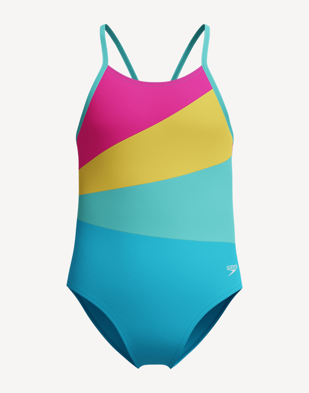 Girls Radiating Splice One Piece