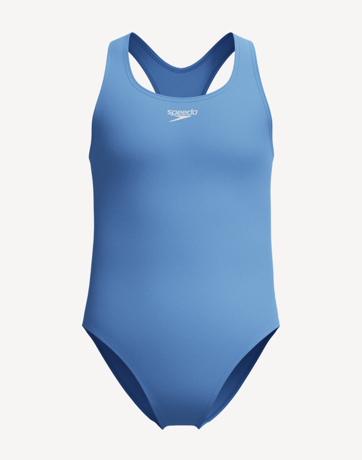 Girls Solid Racerback One Piece