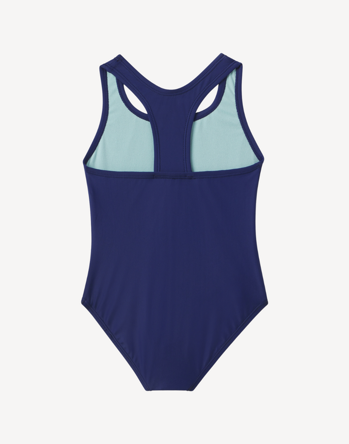 Girls Solid Racerback One Piece