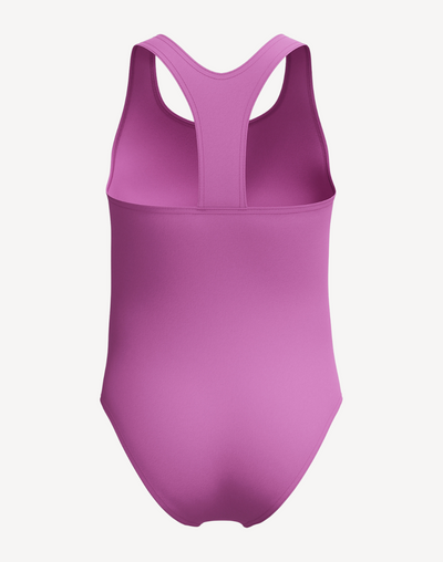 Girls Solid Racerback One Piece#color_solid-neon-violet