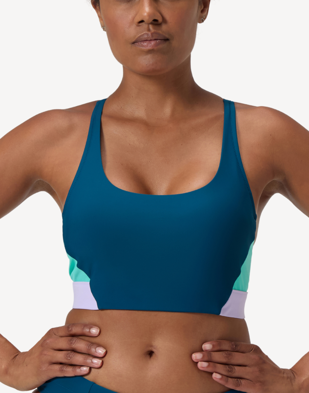 Hydraline Colourblock Bikini Top