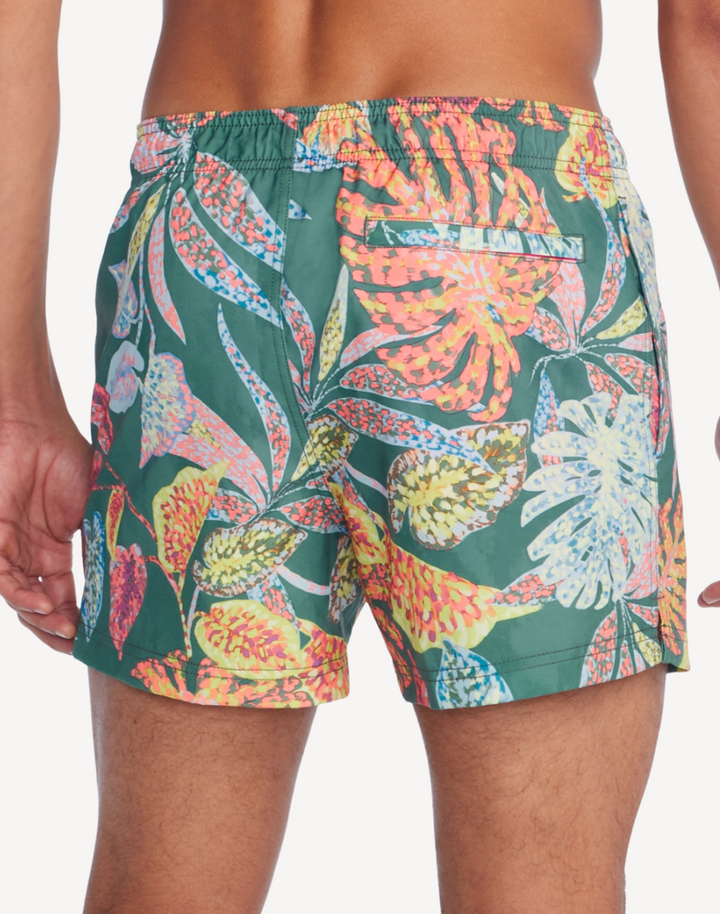 Printed Redondo Edge 14" Swim Trunk